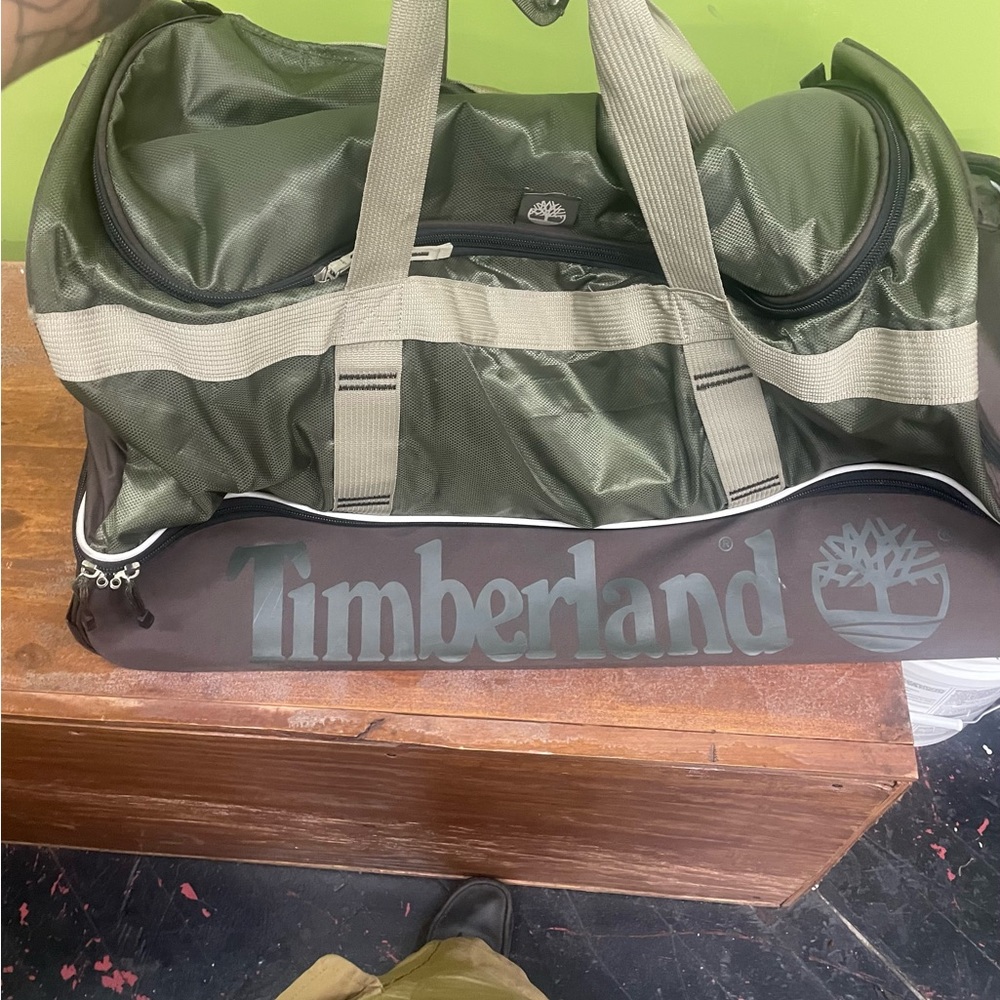 Extra large Timberland duffel bag
